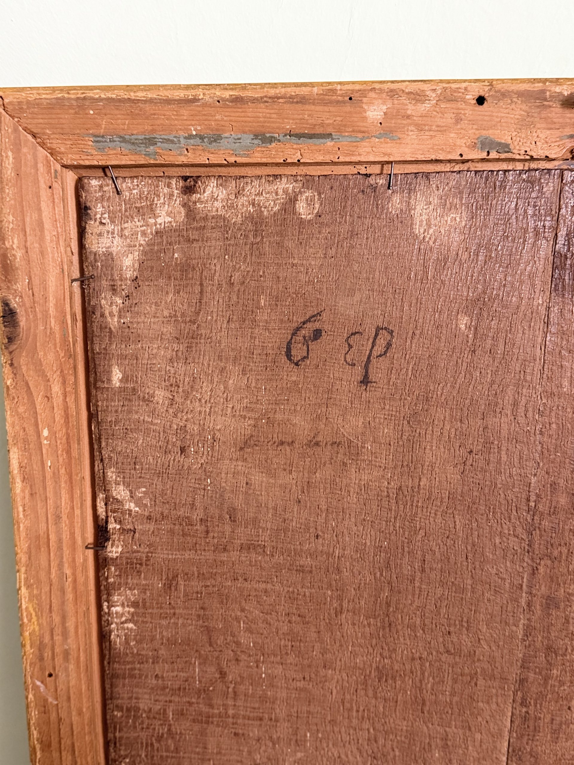 Dipinto Olio Su Tavola raffigurante San Francesco In Preghiera XVII secolo - immagine 7